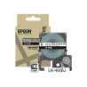 Epson LabelWorks LK-4WBJ - Negro sobre blanco mate - rollo (1,2 cm x 8
