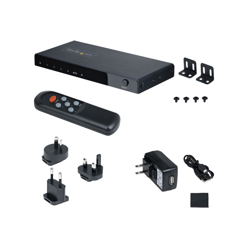 4PORT-8K-HDMI-SWITCH - StarTech.com Switch HDMI 2.1 de 4 | APLIUM
