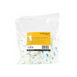 StarTech.com 100 Pack Cable Tie Mounts with Adhesive Tape for 0.21 in.