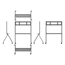 Synetech ST41B - Carrito - para soporte de visor