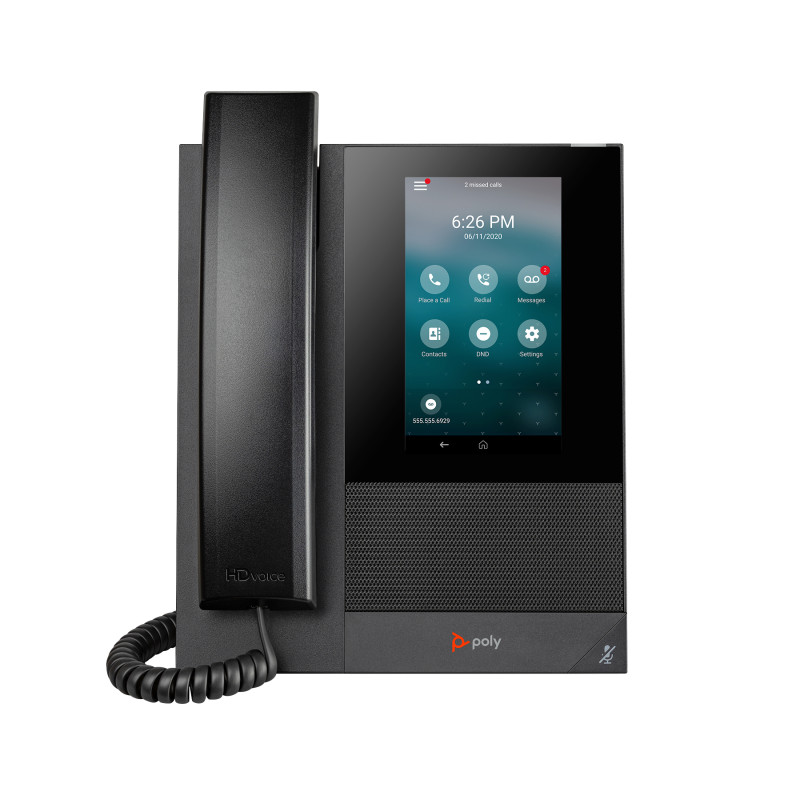 Poly CCX 400 - Teléfono VoIP con ID de llamadas/llamada en espera - SI