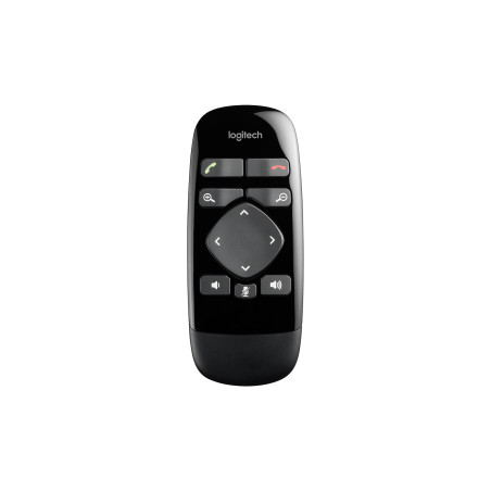 Logitech - Mando a distancia para sistema de videoconferencia - negro