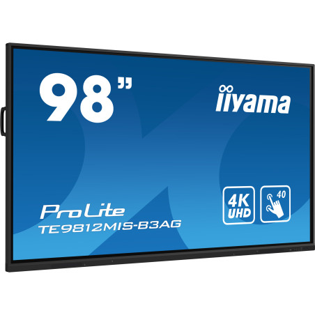 iiyama ProLite TE9812MIS-B3AG - 98" Clase diagonal (97.5" visible) pan