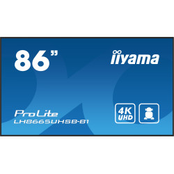iiyama ProLite LH8665UHSB-B1 - 86" Clase diagonal pantalla LCD con ret