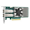 QNAP QXG-25G2SF-BCM - Adaptador de red - PCIe 4.0 x8 perfil bajo - 25
