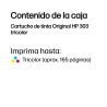 HP 303 Tri-color Original Ink Cartridge | APLIUM