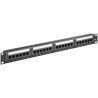 CAT6 24 port 19" Patch Panel,