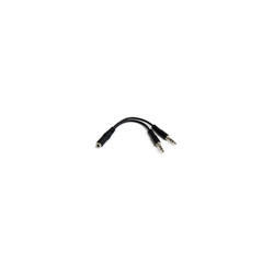 Headset Splitter 4 Pin to 2x 3 Position