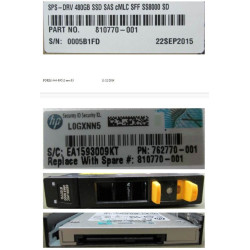 DRV 480GB SSD SAS CMLC SFF
