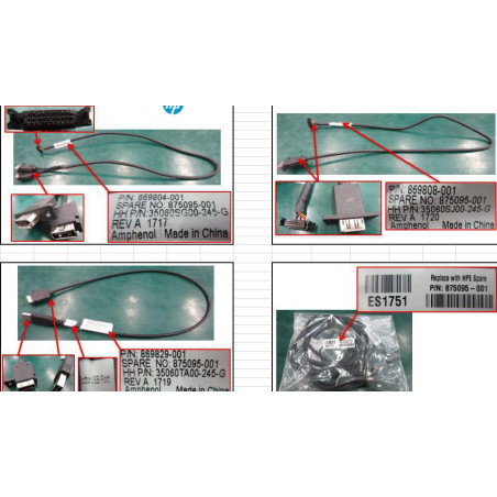 Data cables kit for HPE