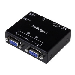 2-Port VGA Auto Switch Box w/Switching
