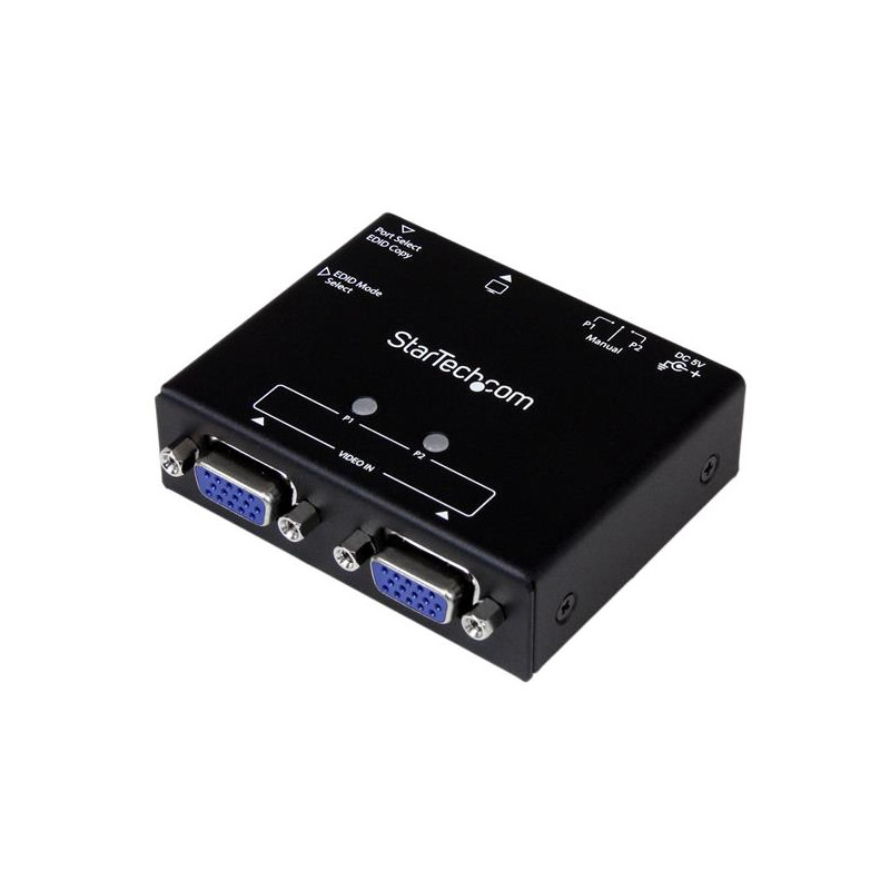 2-Port VGA Auto Switch Box w/Switching