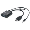 Hdmi To Vga (With Audio)