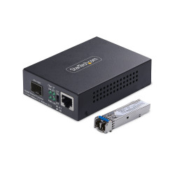 Gigabit SM LC Fiber Media Converter 40km