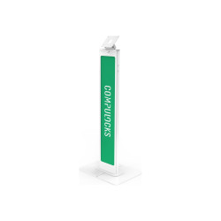 Compulocks Brandable VESA Floor Stand for Screens Up to 32 I | APLIUM