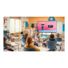 Avocor AVS-8610E - 86" Clase diagonal S Series pantalla LCD con retroi