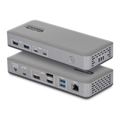 USB-C Dock 2x DP 1x HDMI 4K60 100W
