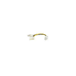 6" LP4 to 6 Pin PCIe Power Cable Adapter