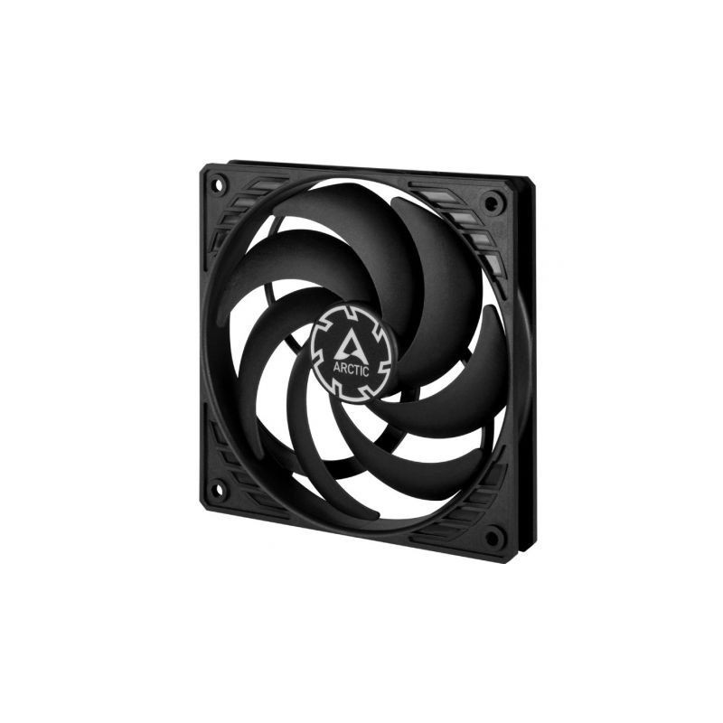 Ventilador Arctic P12 Slim PWM PST/ 12cm/ Negro | APLIUM
