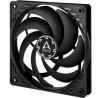 Ventilador Arctic P12 Slim PWM PST/ 12cm/ Negro | APLIUM