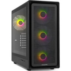 NOX Hummer Aero Midi Tower Negro | APLIUM