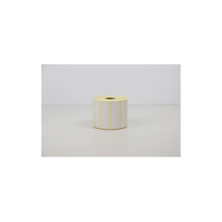 Caja de 8 rollos de etiquetas térmicas protegidas de 76 x 26mm. Cada r