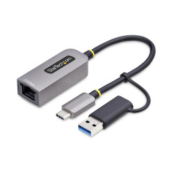 Startech 2.5GbE USB-C to Ethernet Adapter with USB-A Convert | APLIUM
