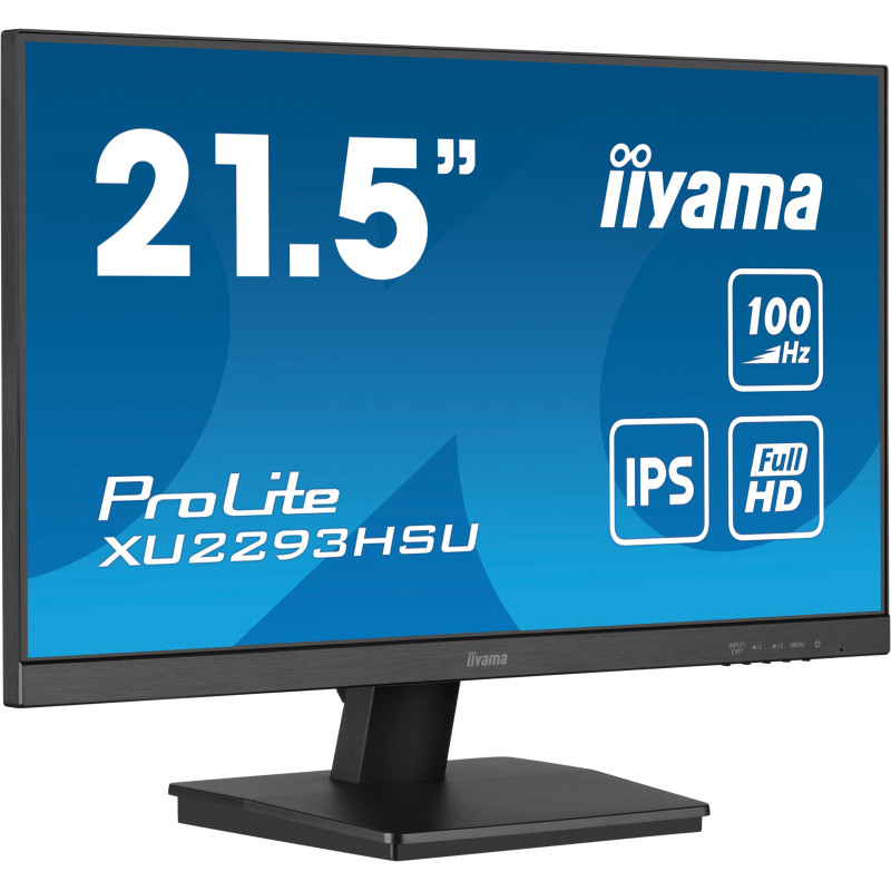 Monitor Iiyama 21.5", IPS, 1H 1DP, 2X 2.0, 100HZ, 300CD | APLIUM