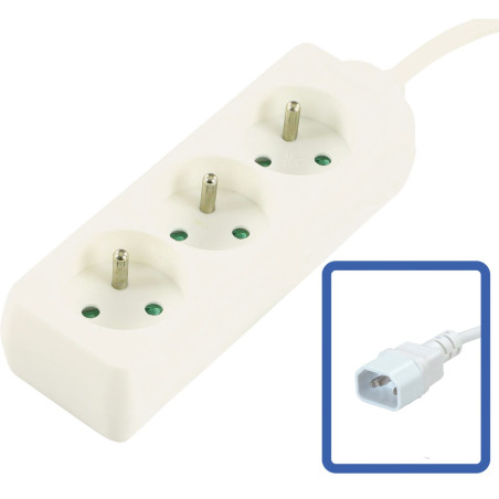 3-way Power Strip French Type | APLIUM