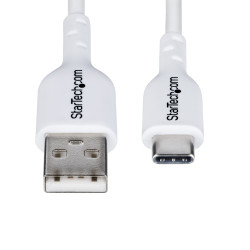 Cable Cargador Usb-a A Usb-c 1M - Usb-a A USB Tipo C Blanco | APLIUM