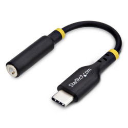 USBCAUDIO2 - StarTech.com USB-C Audio Adapter to 3.5mm TRRS | APLIUM