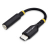 USBCAUDIO2 - StarTech.com USB-C Audio Adapter to 3.5mm TRRS | APLIUM