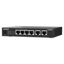 QNAP QSW-2104-2T-R2 - Conmutador - sin gestionar - 4 x 100/1 | APLIUM