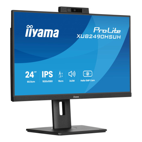 Monitor Iiyama 24" XUB2490HSUH-B2, FHD, 75HZ, 1MS, HDMI, Dis | APLIUM