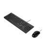 Raton + Teclado Asus U2000 BK/SP//WIN11/COPILOT | APLIUM
