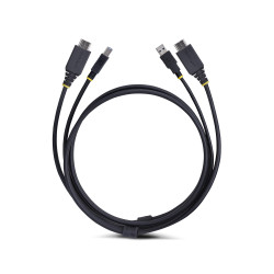 Cable Kvm HDMI Y USB 3.0 5GBPS De 1.8M | APLIUM
