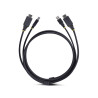 Cable Kvm HDMI Y USB 3.0 5GBPS De 1.8M | APLIUM