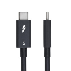 StarTech.com 1.5ft (50cm) Thunderbolt 5 Cable, 80Gbps/120Gbps, Certifi