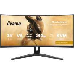 Monitor Iiyama G-master GCB3486WQSCP-B1, 34", 1500R, 240HZ, | APLIUM