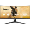 Monitor Iiyama G-master GCB3486WQSCP-B1, 34", 1500R, 240HZ, | APLIUM