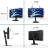 Philips 24B2U3301 - 3000 Series - monitor LED - 24" - 1920 x | APLIUM