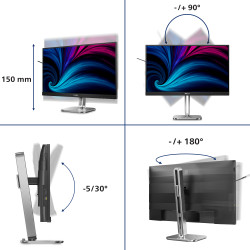 Philips 27B2N4500 - 4000 Series - monitor LED - 27" - 2560 x | APLIUM