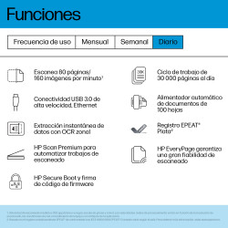 HP Scanjet Ent Flow N9000 SN1 600 X 600 Ppp Adf | APLIUM