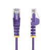 Cable Ethernet CAT6 Delgado 2M Morado - Snagless - Lszh | APLIUM