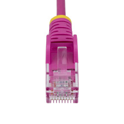 Cable Ethernet CAT6 Delgado 7M Rosa - Snagless - Lszh | APLIUM