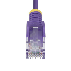 StarTech.com 7m Purple Slim CAT6 Ethernet Cable, Snagless, 2 | APLIUM