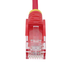 Cable Ethernet CAT6 Delgado 10M Rojo - Snagless - Lszh | APLIUM