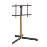 TVS 3695 FLOORSTAND OAK & STEEL