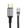 Usb-c To RJ9 ADAPTER/DONGLE - For Office Phone HANDSET/HEADS | APLIUM