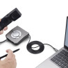 Usb-c To RJ9 ADAPTER/DONGLE - For Office Phone HANDSET/HEADS | APLIUM